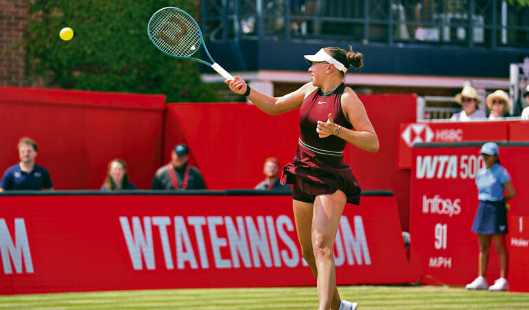 Madison Keys loses to 37-year-old qualifier in Queen's Club semifinals