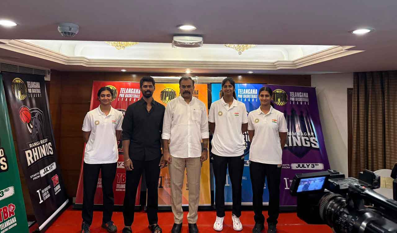 Pro-Basketball League from July 3 in Hyderabad