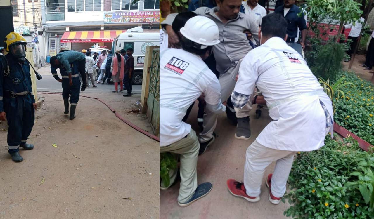 Mock drill simulates building collapse in Secunderabad