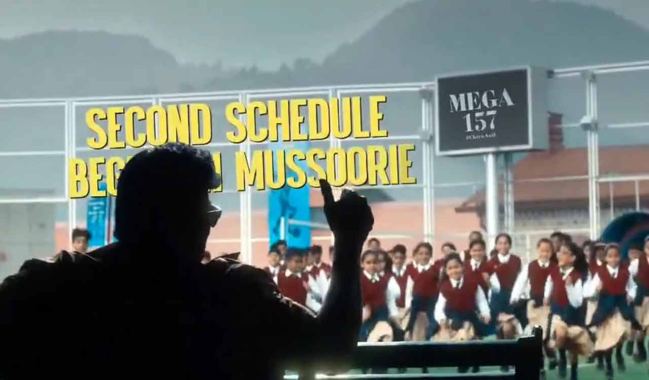 Second schedule of Megastar Chiranjeevi’s #Mega157 kicks off in Mussoorie