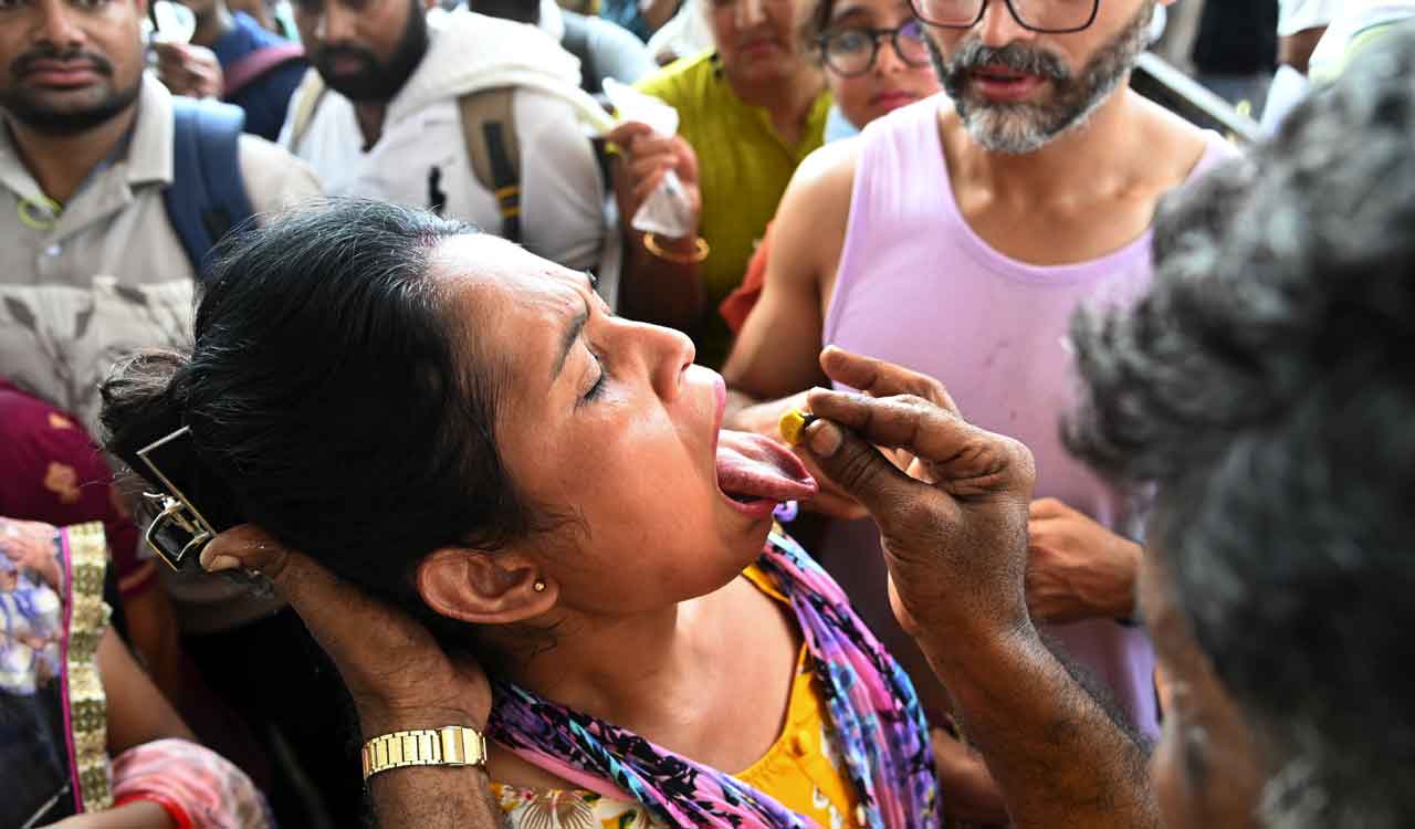 Fish prasadam distribution: Traffic diversions in place from June 7-9 at Nampally