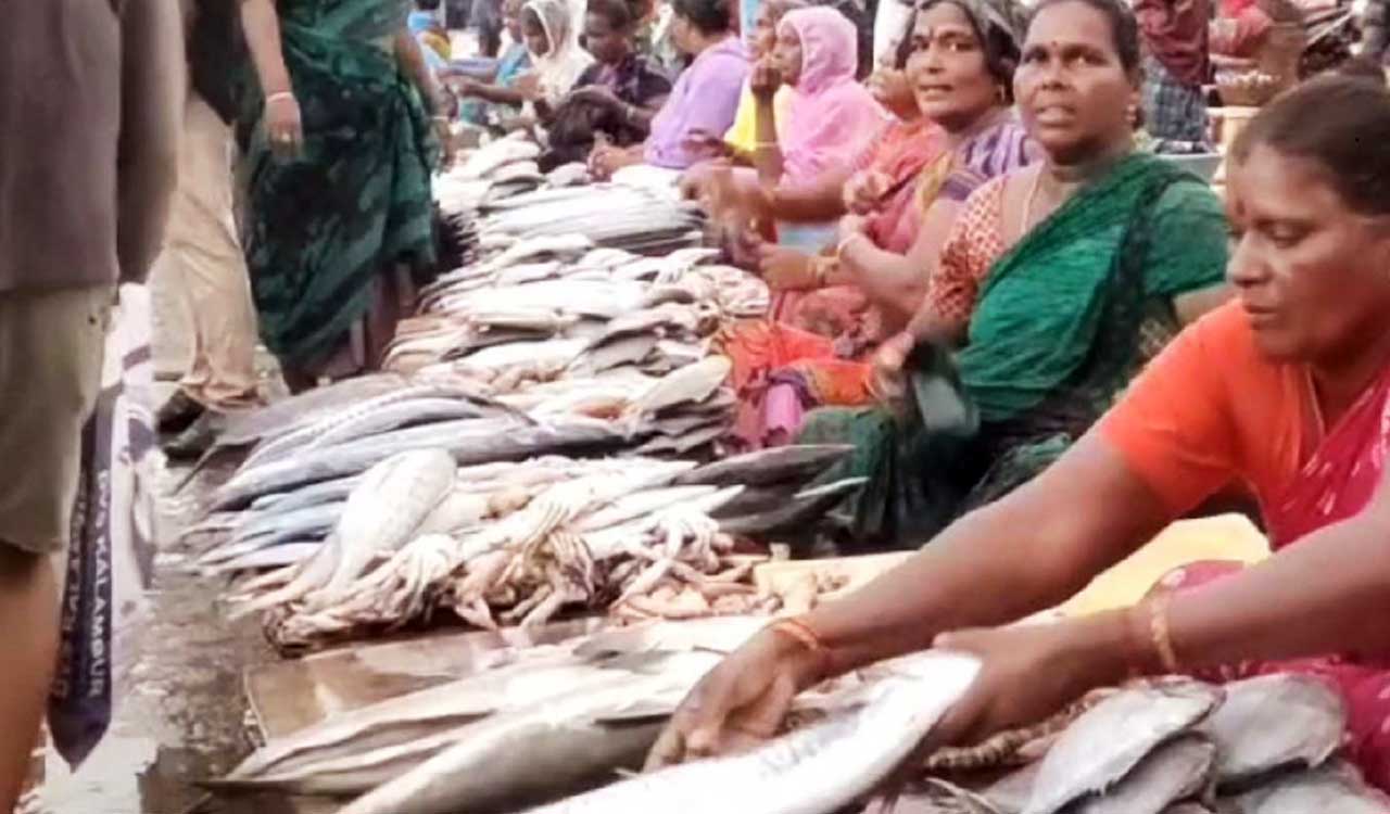 Fishing ban ends, but boats stay at Tamil Nadu shore due to bad weather