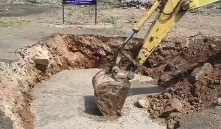 Telangana: HYDRAA reclaims park land at Thumukunta