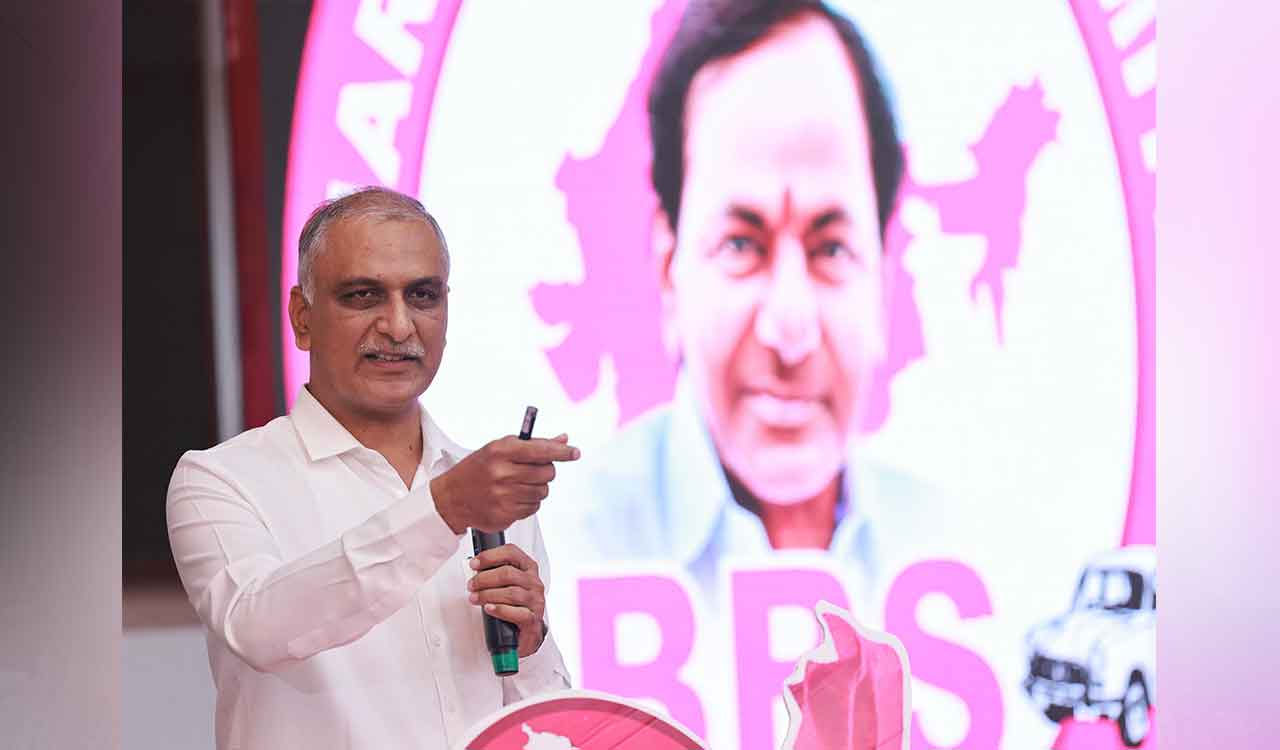 BRS MLA Harish Rao slams Centre for backing Andhra Pradesh’s Godavari-Banakacherla project