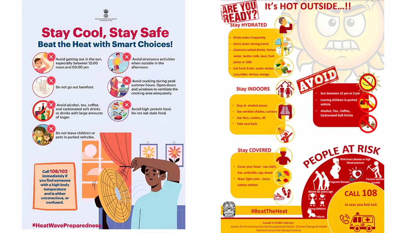 Health Ministry urges residents to stay indoors amid scorching heatwave