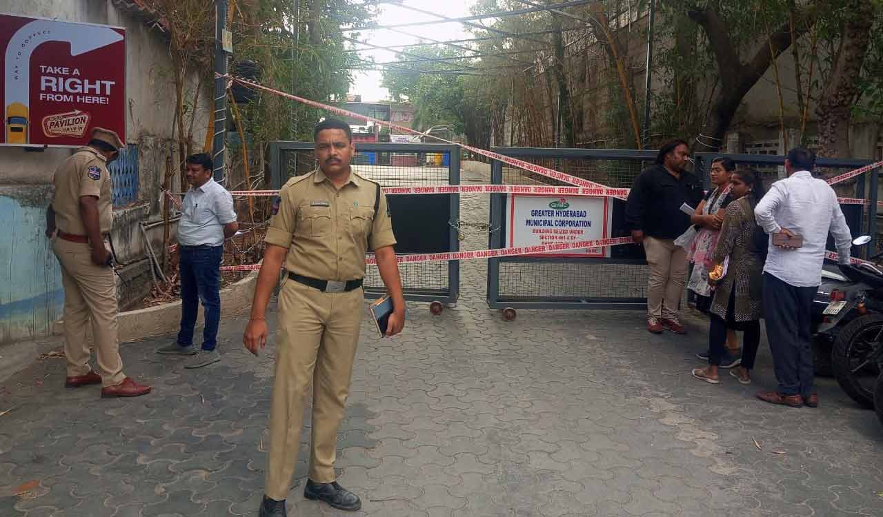 Hyderabad: GHMC seals unauthorised Pavilion Restaurant in Jubilee Hills