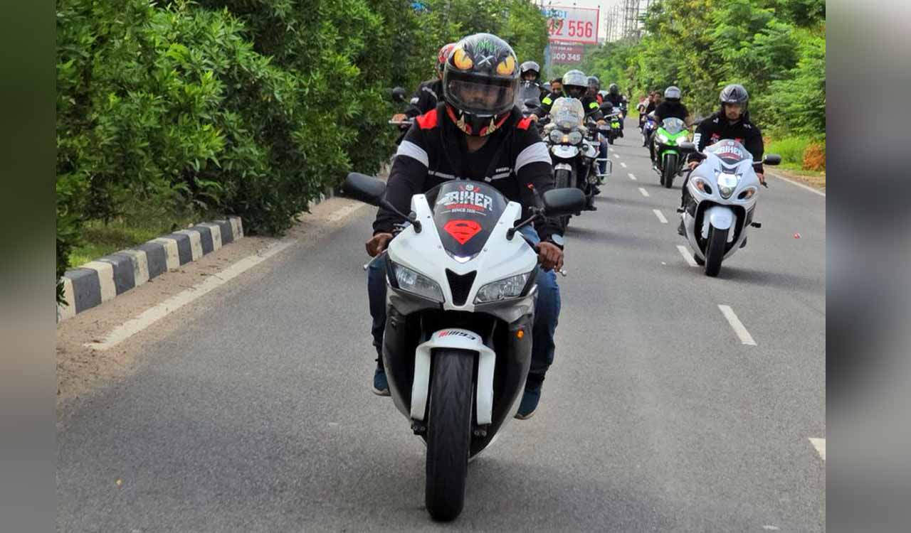 Hyderabad: Over 300 riders join Castrol Power1 World Motorcycle Day rally