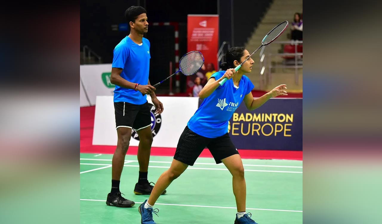 Indian mixed doubles pair Sathish Kumar Karunakaran, Aadya Variyath upset World No. 16 in thrilling comeback