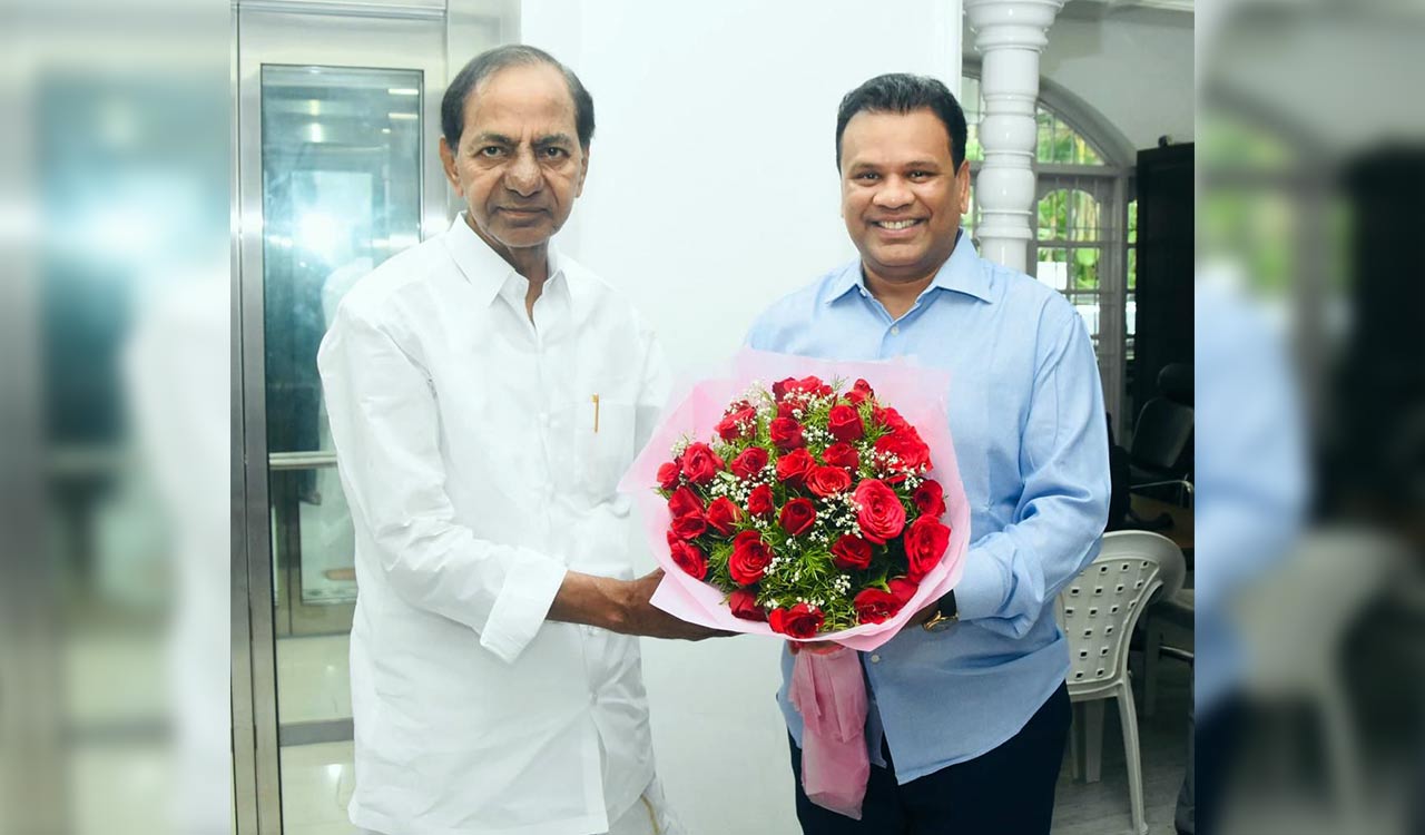 KCR congratulates NRIs for successful BRS silver jubilee meet in Dallas