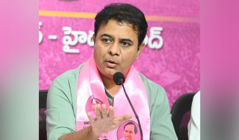 KTR slams Congress government for Jurala gate failure, cites negligence in maintenance
