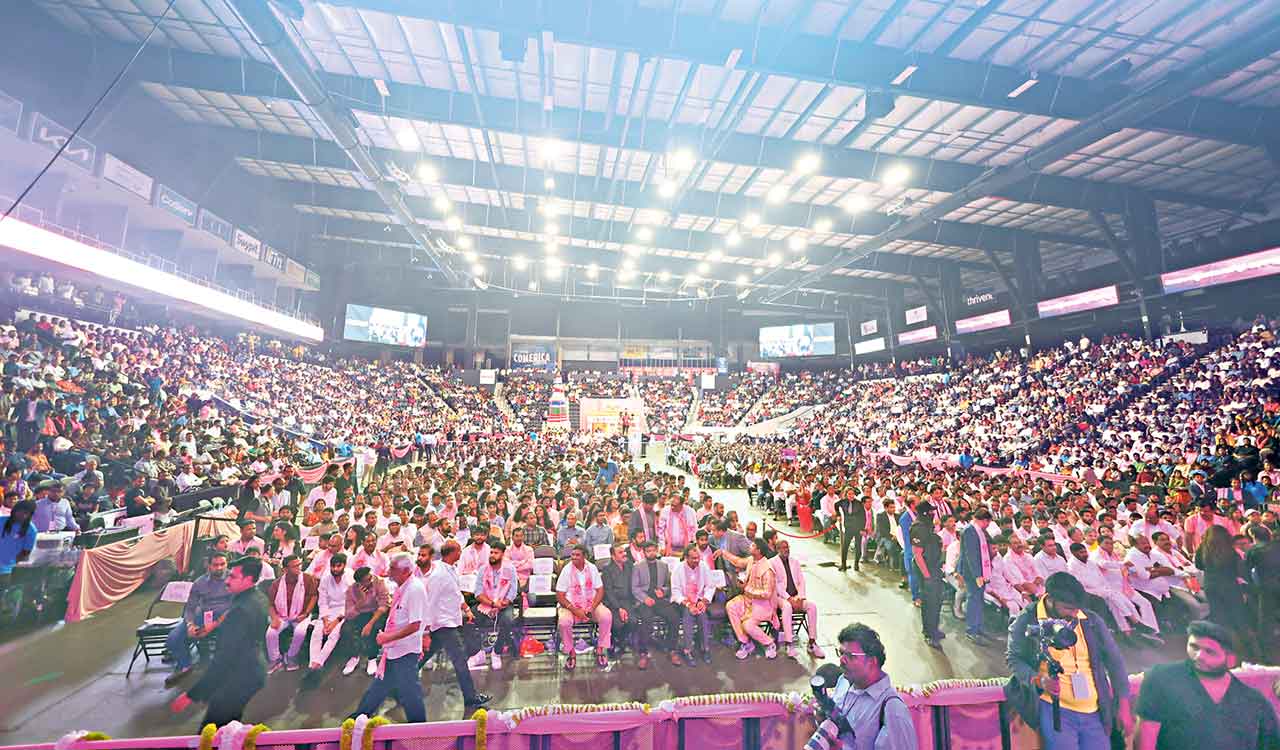 BRS silver jubilee and Telangana Formation Day celebrations in Dallas a big hit