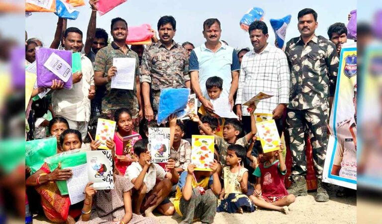 Telangana police warn Adivasis against Maoist support in outreach drive