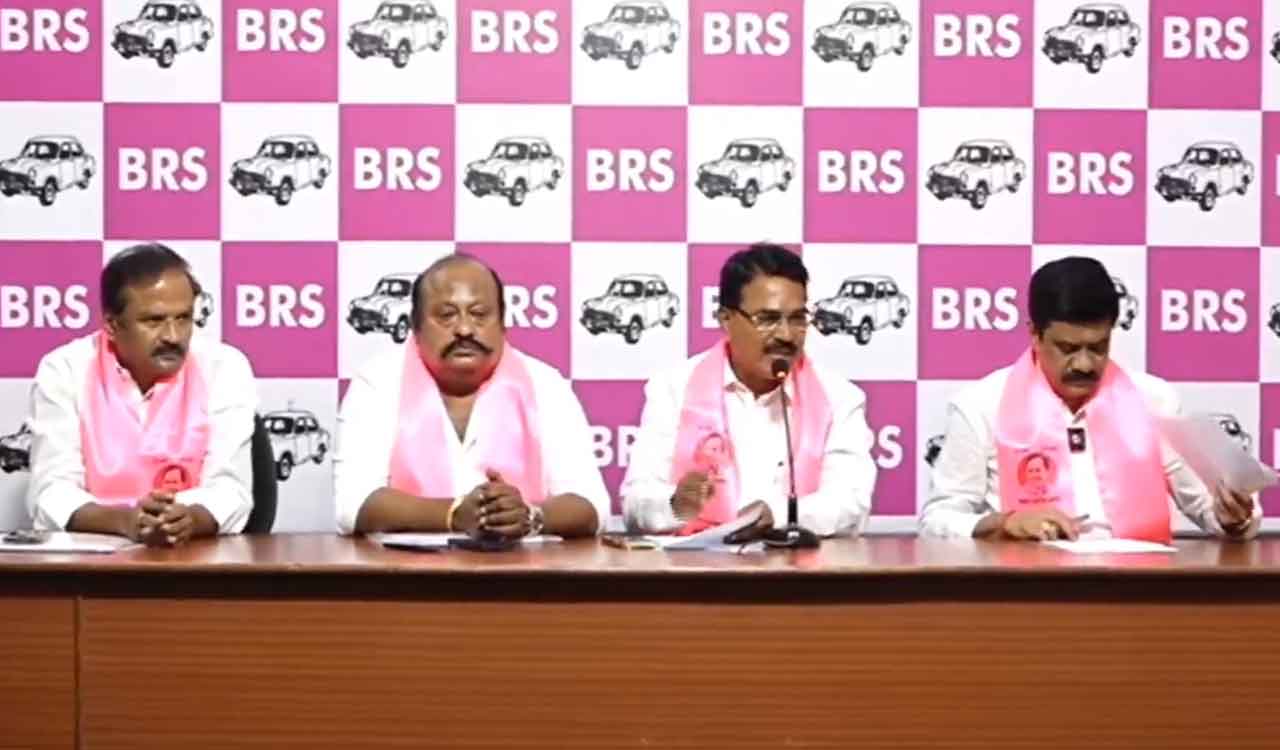 BRS slams Revanth Reddy for misleading claims on Rythu Bharosa