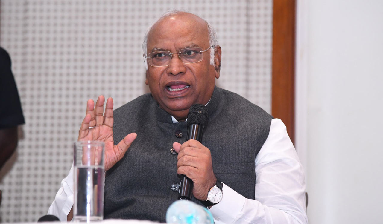 Kharge slams Prime Minister Narendra Modi for skipping meetings, belittling opposition