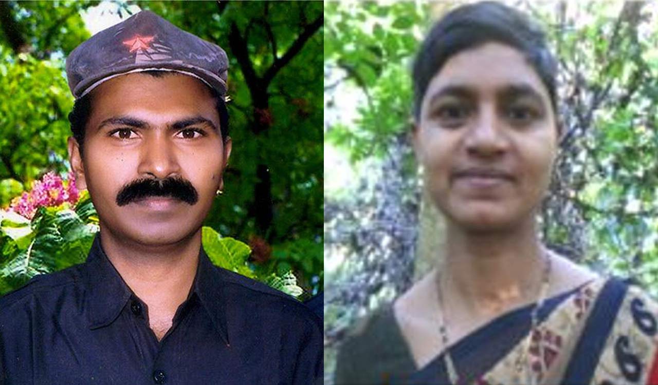 Maoists Gajarla Ravi, Aruna killed in encounter in Maredumilli forests in Andhra Pradesh