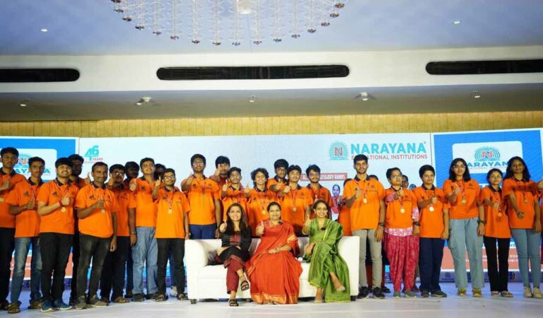 Narayana Educational Institutions secure top ranks in NEET 2025