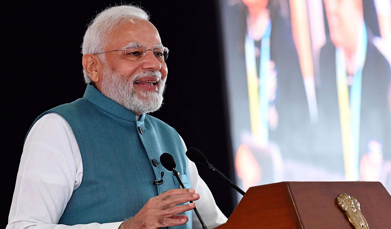 India becoming global destination for healing through yoga, says PM Modi