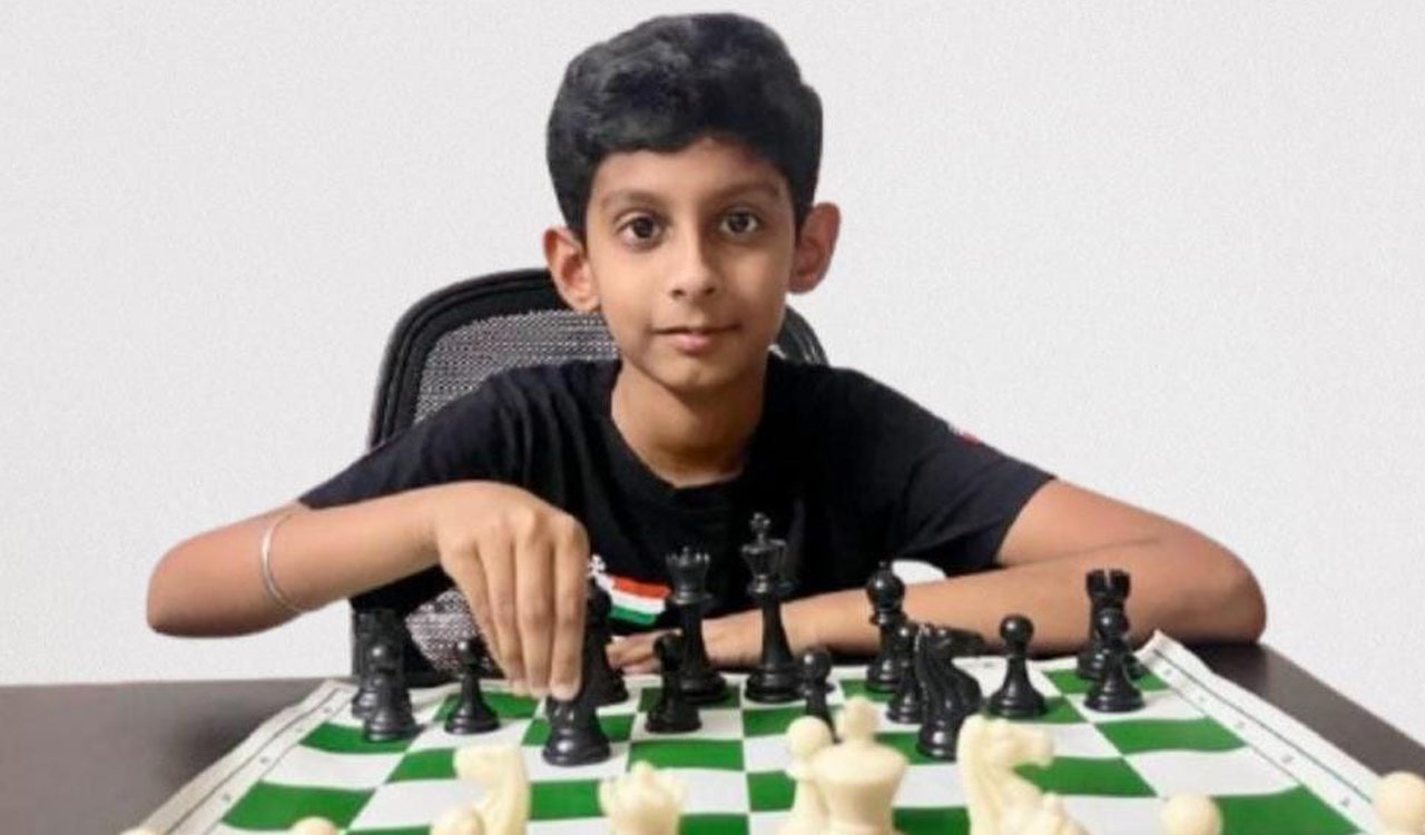 Nishanth wins Brilliant Trophy juniors online chess tournament