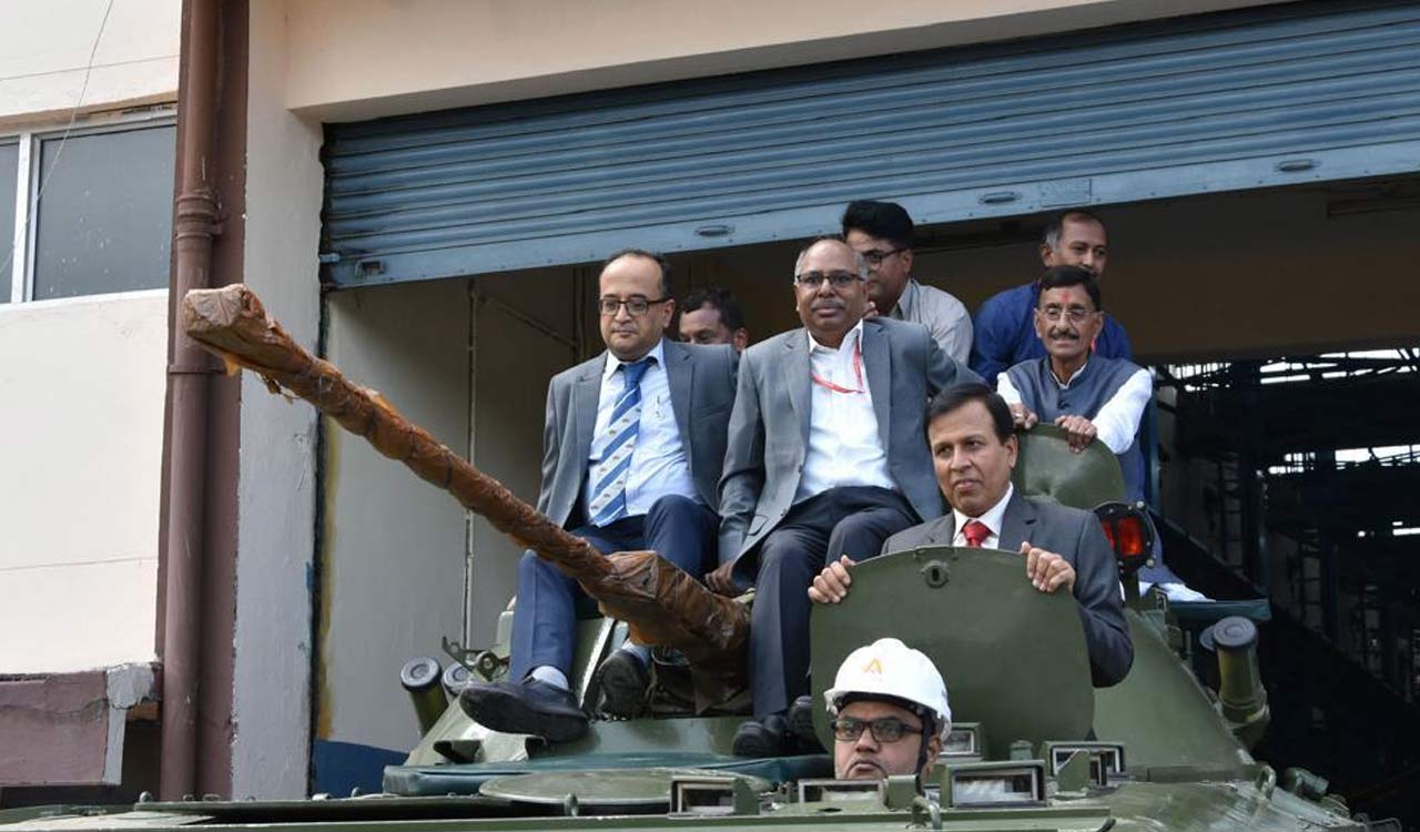 MoS Defence Sanjay Seth pledges Centre’s support to AVNL facility