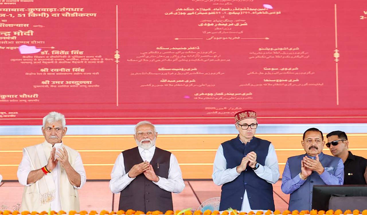 J&K CM Omar Abdullah raises statehood restoration issue as PM Modi visits Katra