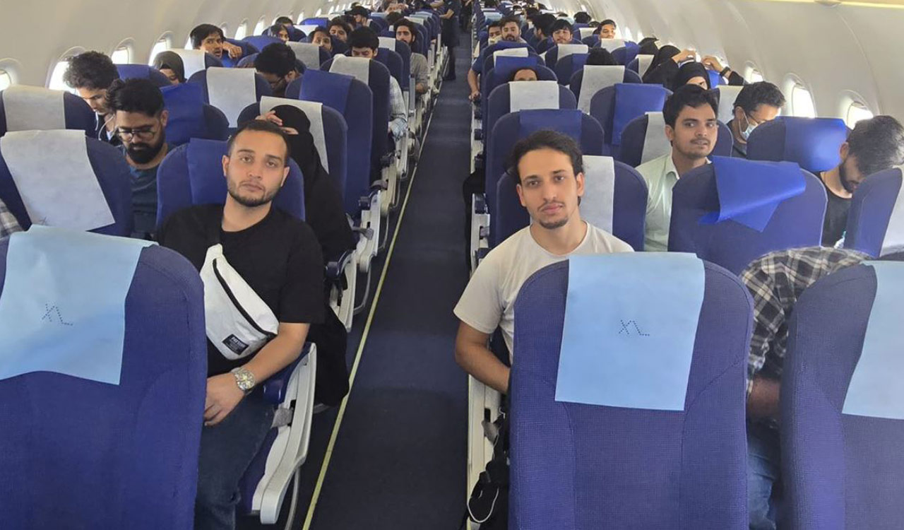 Indian students evacuated from Iran under Operation Sindhu
