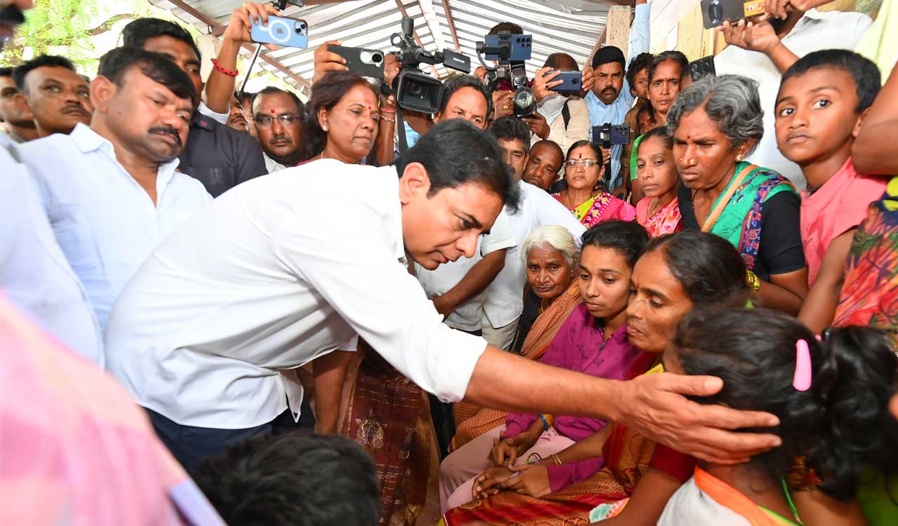 Police stations have become centres for settlements under Congress rule: KTR
