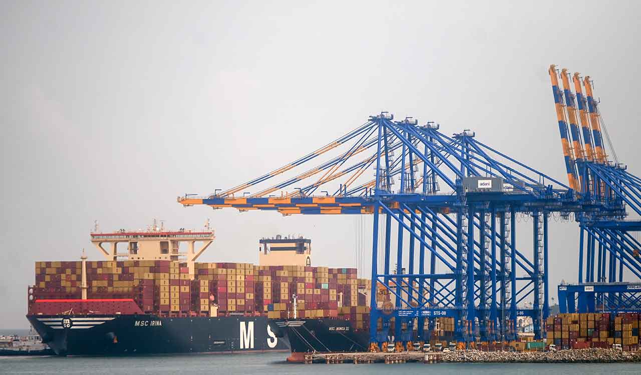 World’s largest container ship MSC IRINA arrives at Adani’s Vizhinjam International Seaport