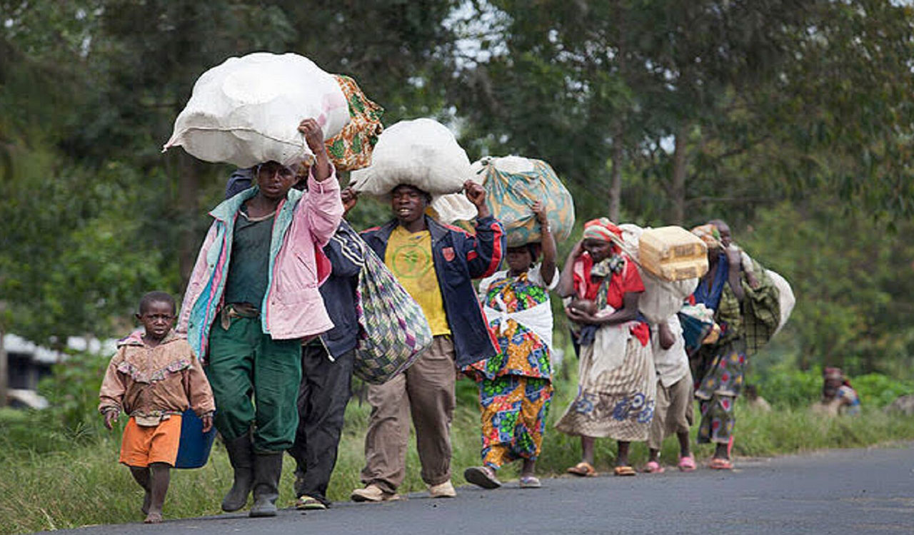 Over 122 million people forcibly displaced worldwide