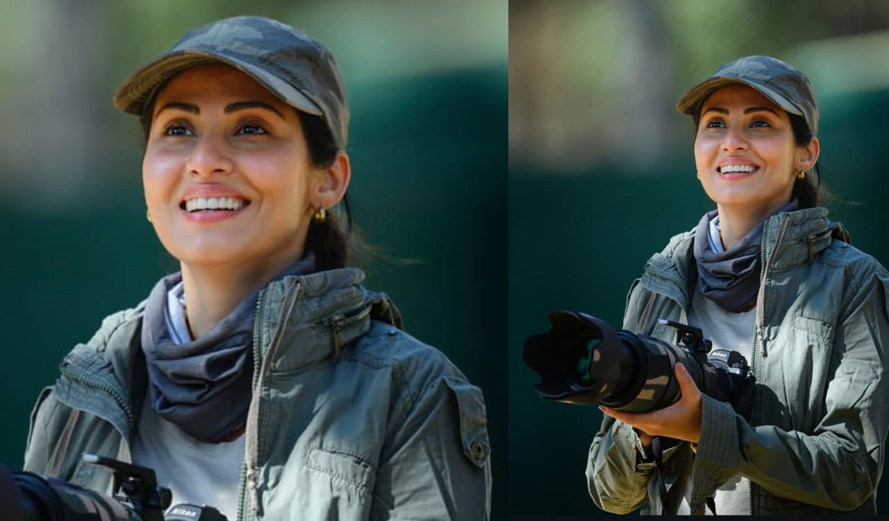 Actress Sadaa talks about her passion for wildlife photography