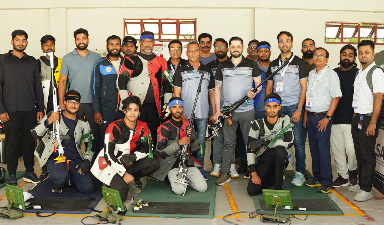 Telangana Shooting championship begins with record 500 entries