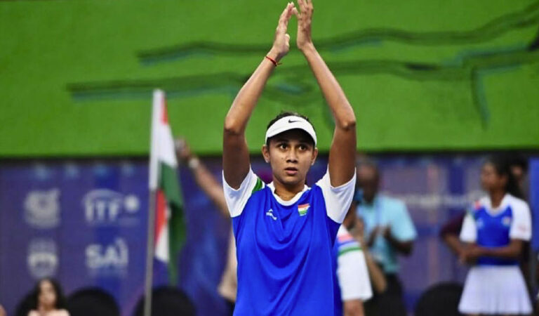 Shrivalli wins Billie Jean King Cup Heart Award, eyes Grand Slams