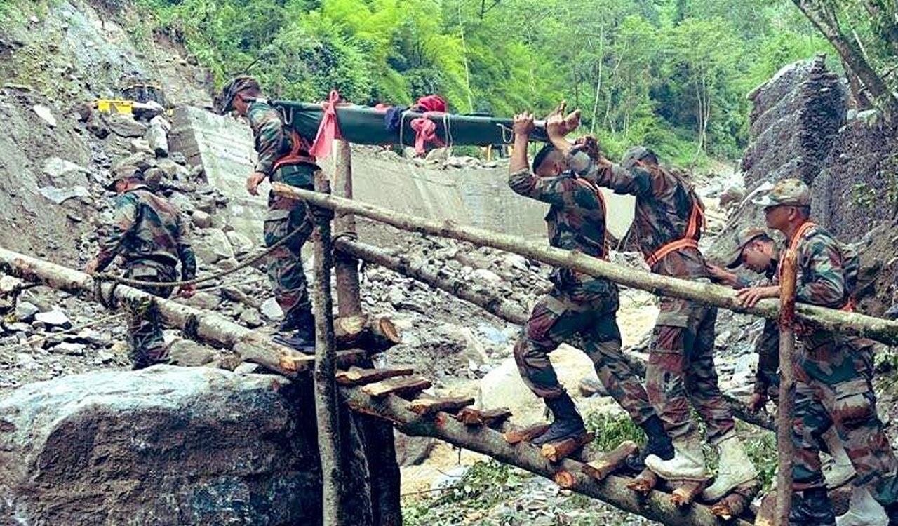  59 tourists airlifted from north Sikkim as rescue ops resume