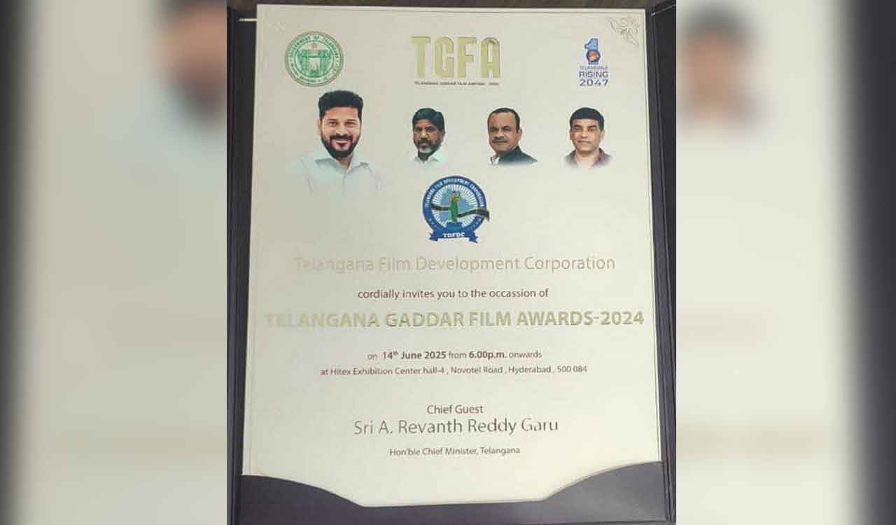 Congress govt omits Balladeer Gaddar’s photo in award invite, draws flak
