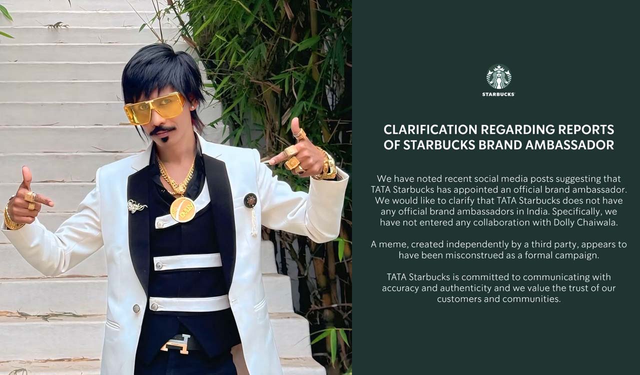 Tata Starbucks denies appointing Dolly Chaiwala as brand ambassador after viral meme