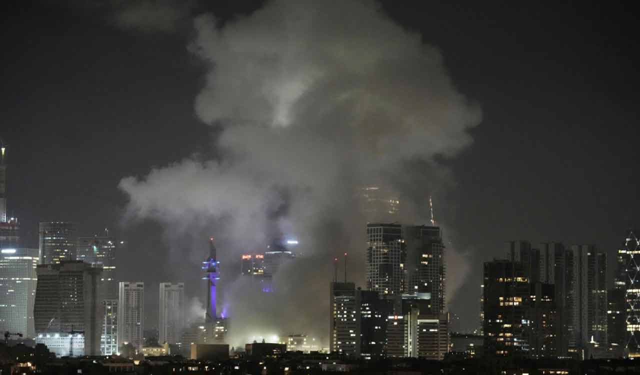 Air raid sirens sound across Israel following an Iranian missile attack
