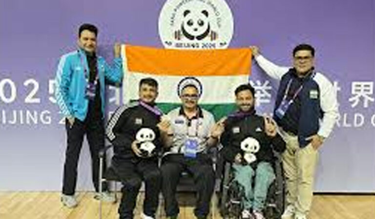 India bag four medals on opening day of Para Powerlifting World Cup