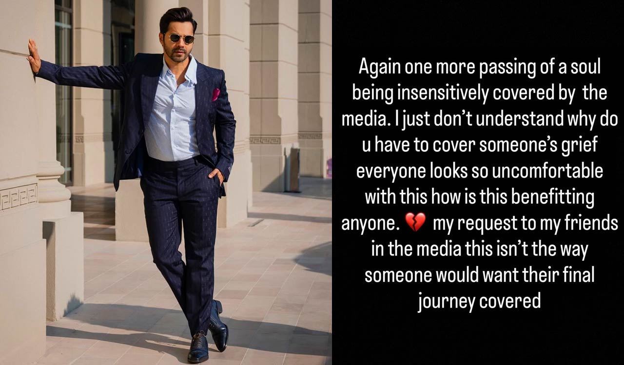 Varun Dhawan criticises media for insensitive coverage of Shefali Jariwala’s death