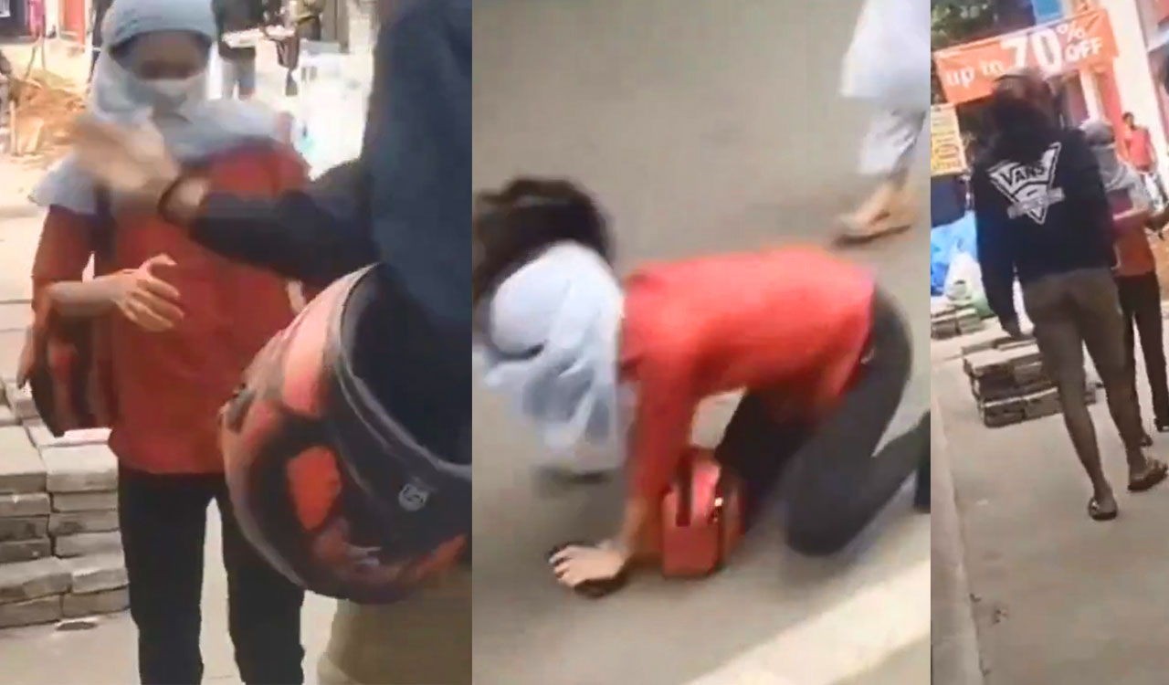 Watch: Rapido driver slaps woman after she confronts him for rash driving