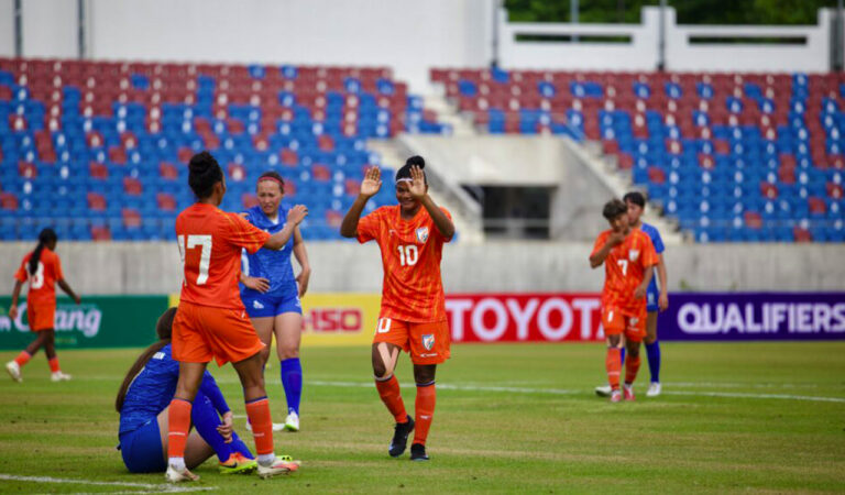 Indian women record biggest win in AFC campaign