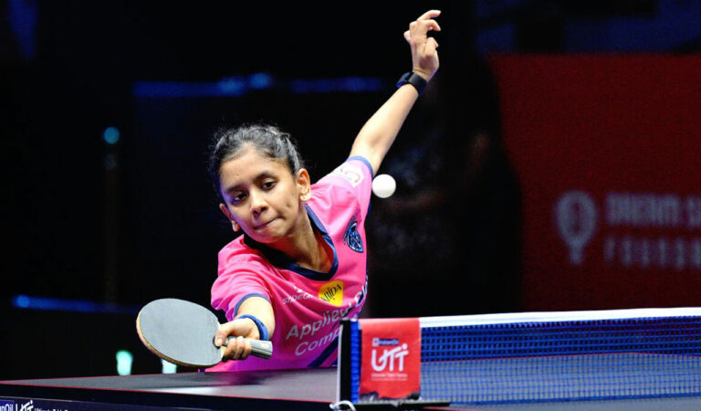 sports utt season 6 sreeja yashansh star as jaipur patriots beat dabang delhi to reach final