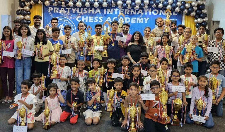 sports saharsha wins open title at pica chess tournament