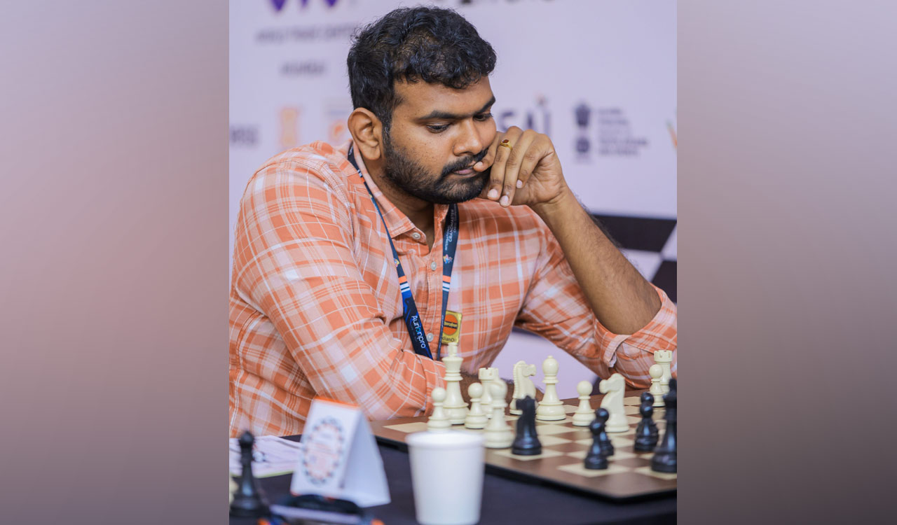 Lalit Babu and Davtyan share the lead at Aurionpro Chess Tournament