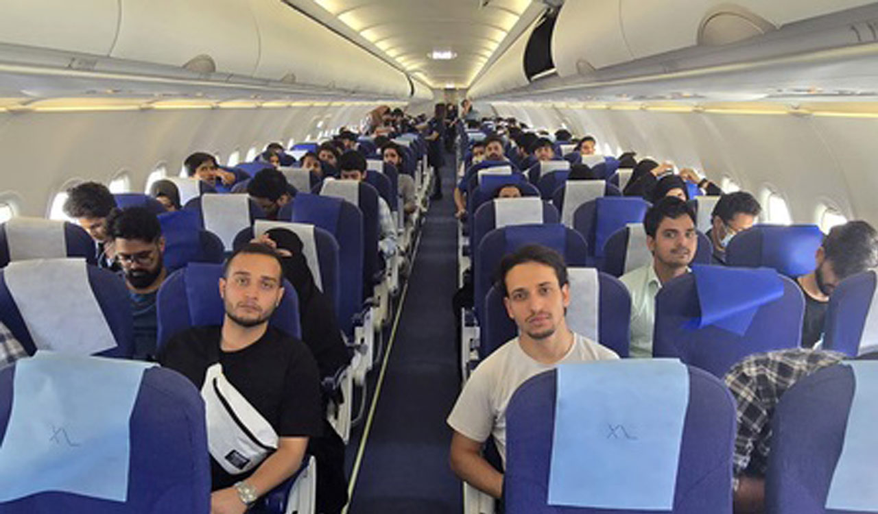 Operation Sindhu: Flight carrying 110 Indian citizens evacuated from Iran arrives in Delhi