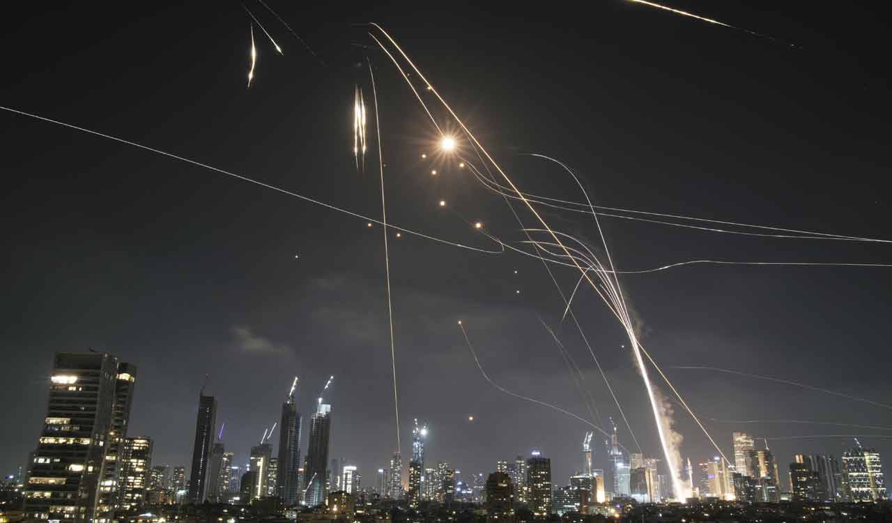 Air raid sirens sound across Israel following an Iranian missile attack