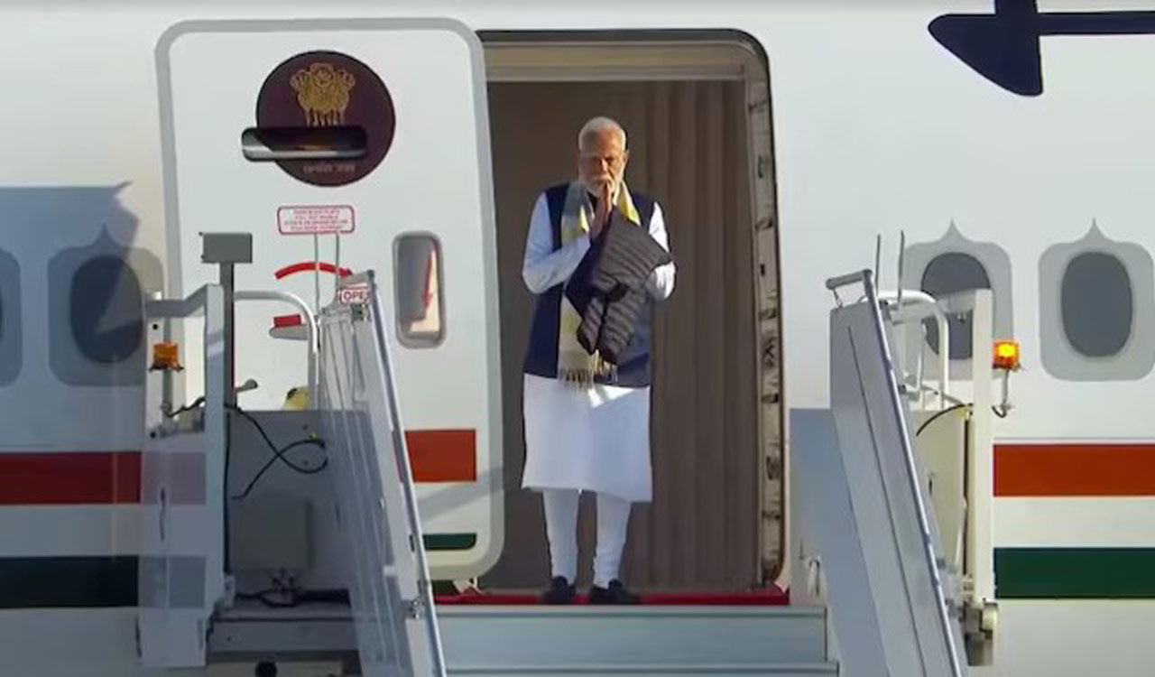 PM Modi arrives in Canada for G7 Summit