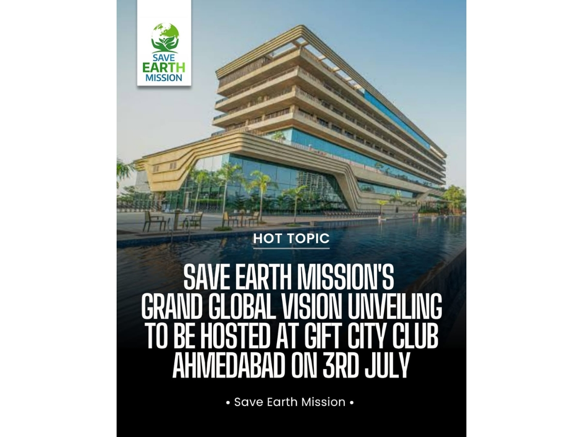 500,000 trees in 1 hour — Now the world watches as Save Earth Mission launches global climate strategy from India