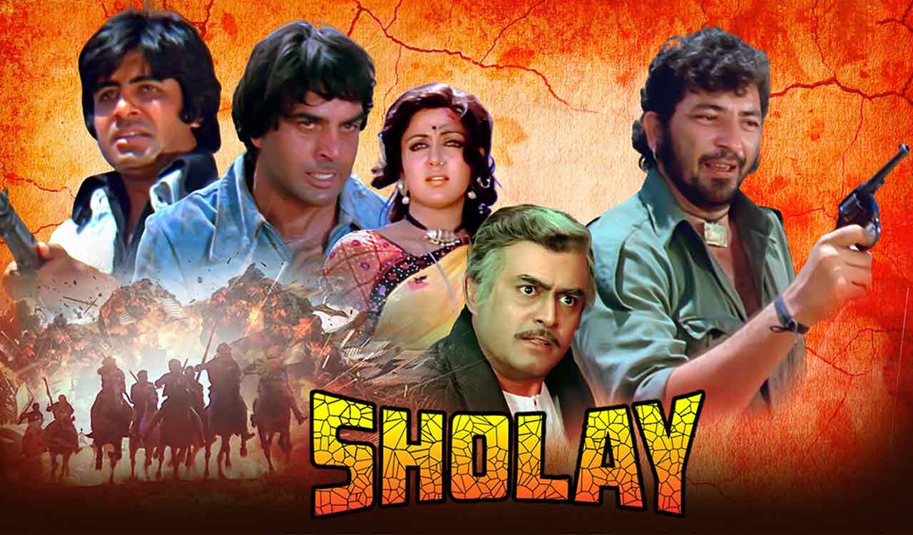 Big B, Dharmendra’s ‘Sholay’ to have world premiere of restored cut in Italy