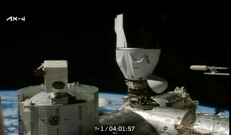 Indian astronaut Shubhanshu Shukla, along with 3 others, reaches International Space Station