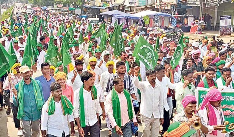 sports tribals protest against kumram bheem tiger conservation reserve