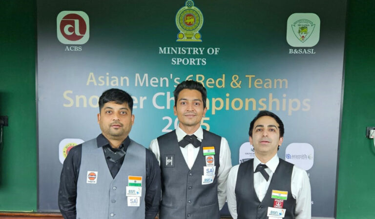 sports india storms into asian snooker semifinal